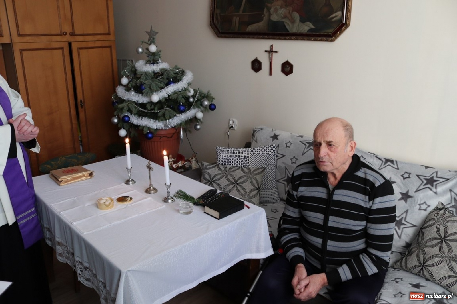 Zdjęcie w galerii na portalu naszraciborz.pl: Świąteczne odwiedziny w Sławikowie  wiadomości z regionu
