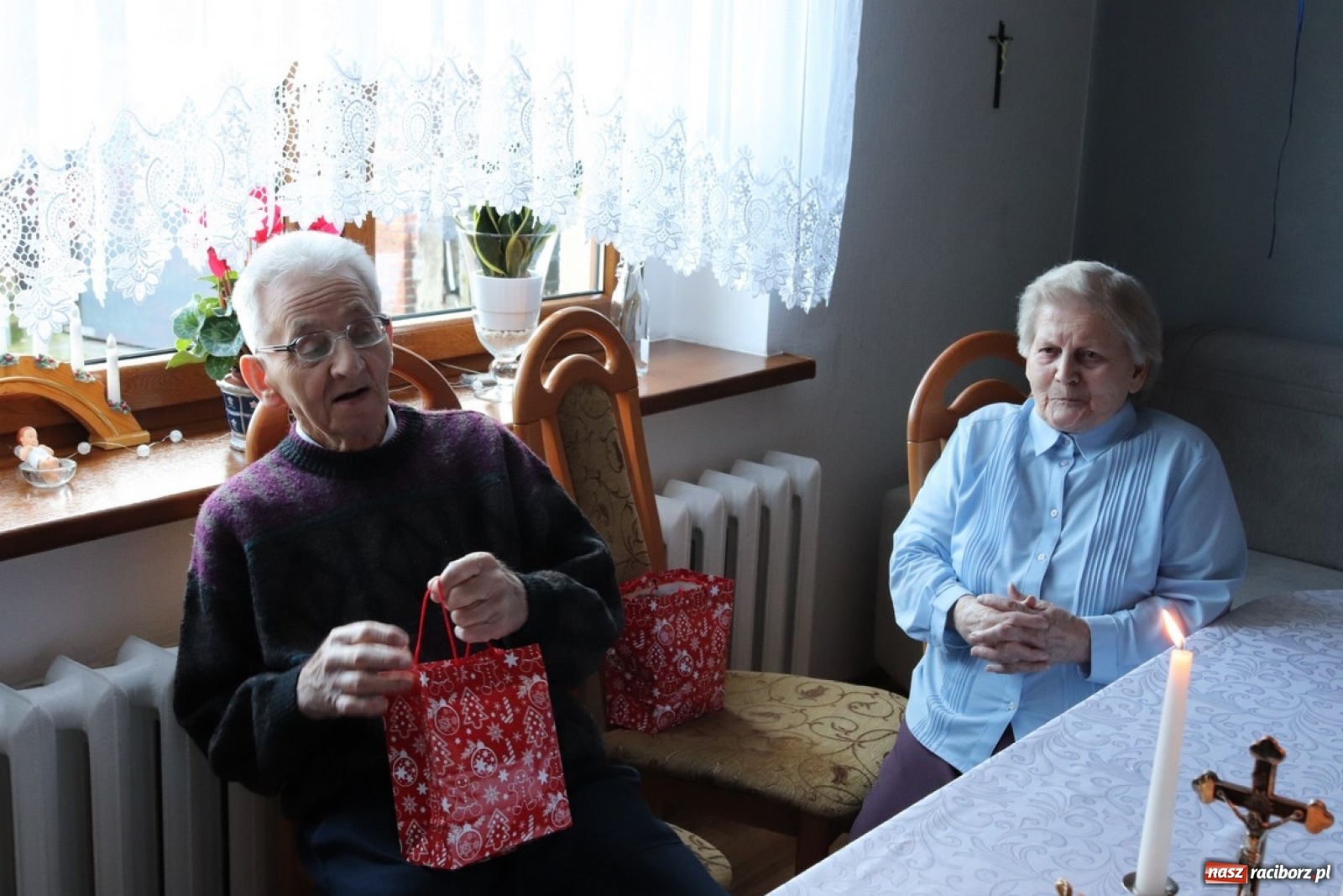 Zdjęcie w galerii na portalu naszraciborz.pl: Świąteczne odwiedziny w Sławikowie  wiadomości z regionu