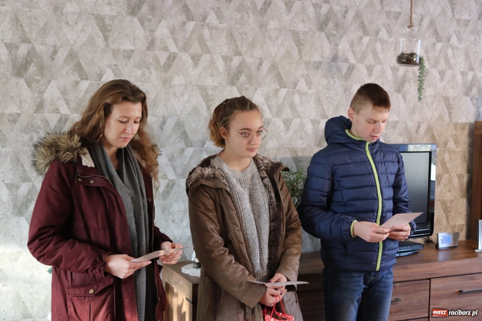 Zdjęcie w galerii na portalu naszraciborz.pl: Świąteczne odwiedziny w Sławikowie  wiadomości z regionu