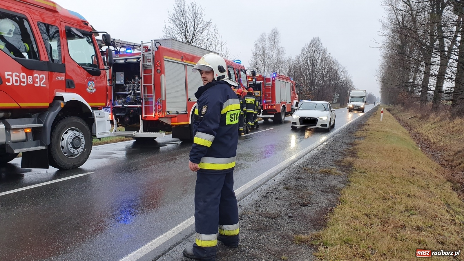 Zdjęcie w galerii na portalu naszraciborz.pl: Seria pożarów na osiedlu przy Czarnieckiego. Alarm na Stalmacha [FOTO] wiadomości z regionu