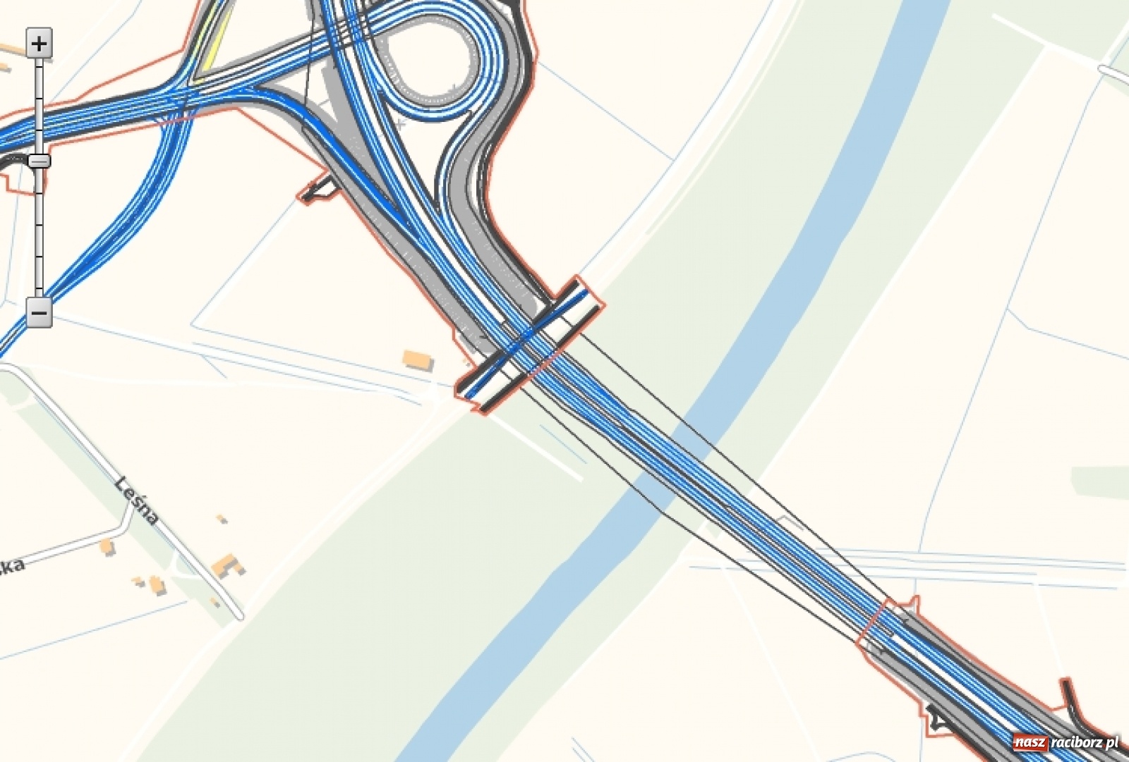 Zdjęcie w galerii na portalu naszraciborz.pl: Wiadomo już, w którym miejscu powstanie nowy most na Uldze  wiadomości z regionu