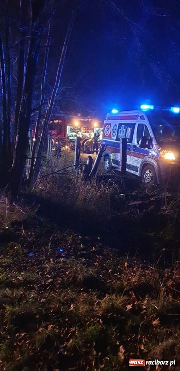 Zdjęcie w galerii na portalu naszraciborz.pl: Pożar domu w Nędzy na Drzymały [FOTO] wiadomości z regionu