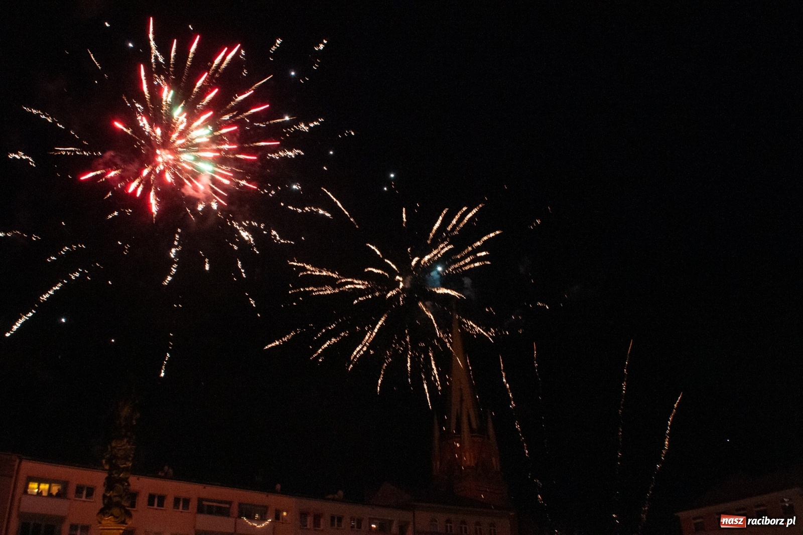 Zdjęcie w galerii na portalu naszraciborz.pl: Racibórz powitał nowy rok 2020 [FOTO i WIDEO] wiadomości z regionu