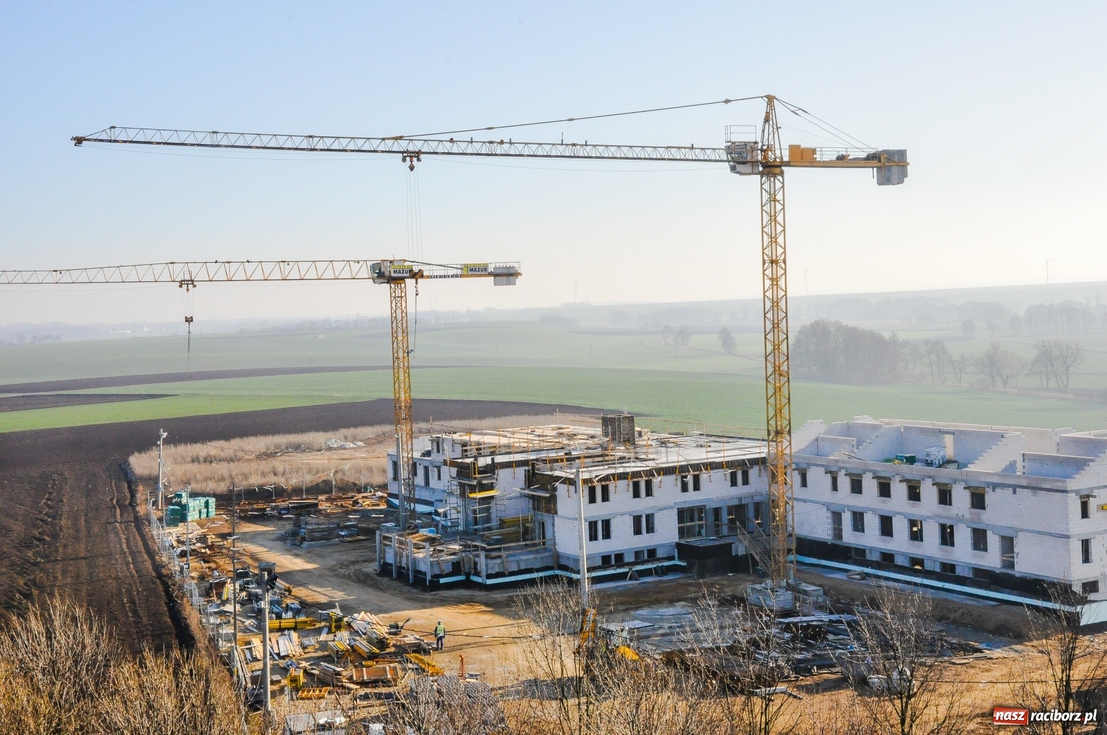 Zdjęcie w galerii na portalu naszraciborz.pl: Szybkie tempo budowy klasztoru w Pietrowicach Wielkich [FOTO i WIDEO] wiadomości z regionu