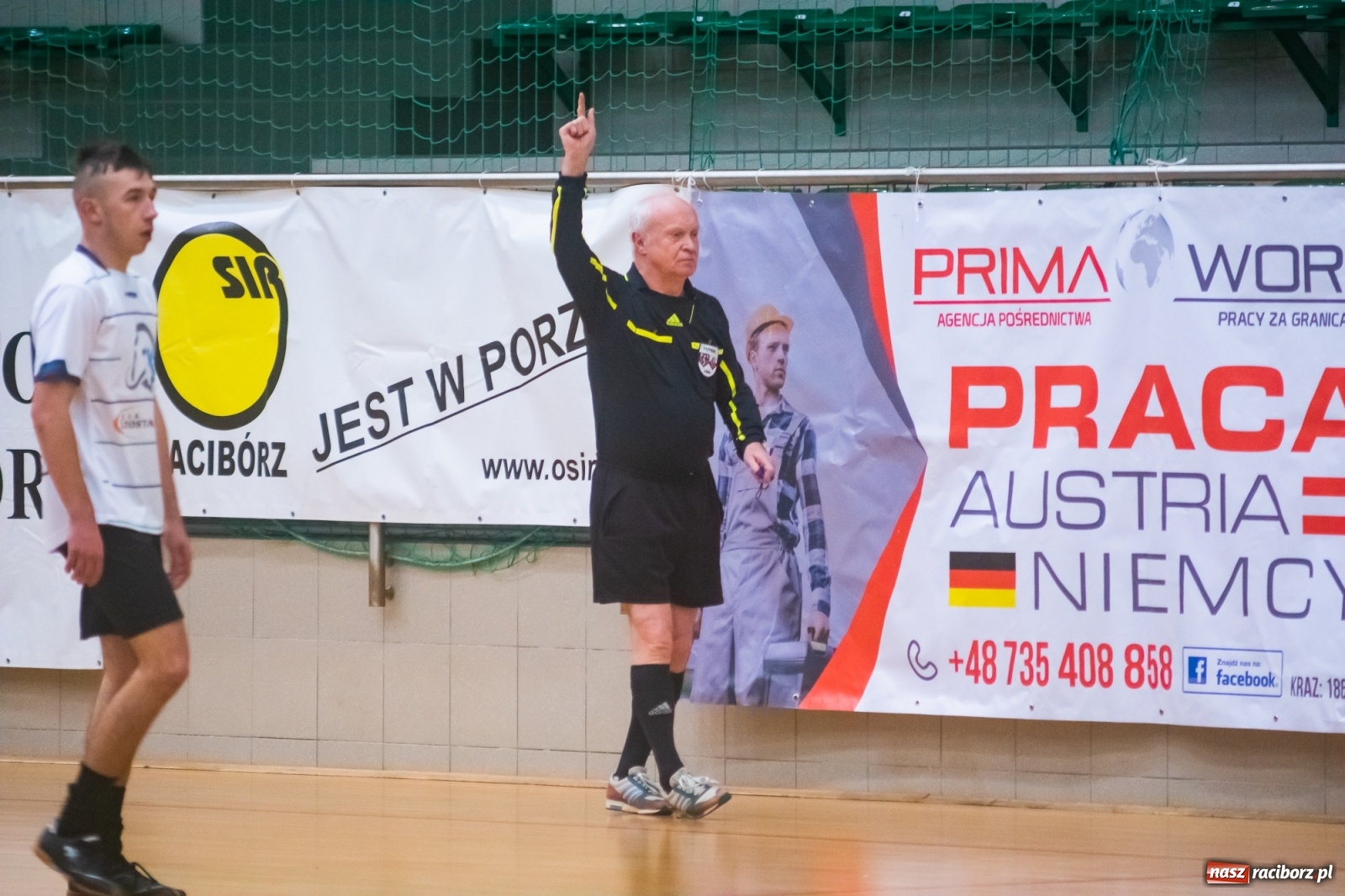 Zdjęcie w galerii na portalu naszraciborz.pl: HLPN. Bruks Team poległ w starciu z Geo-Punkt [FOTO i WIDEO] wiadomości z regionu