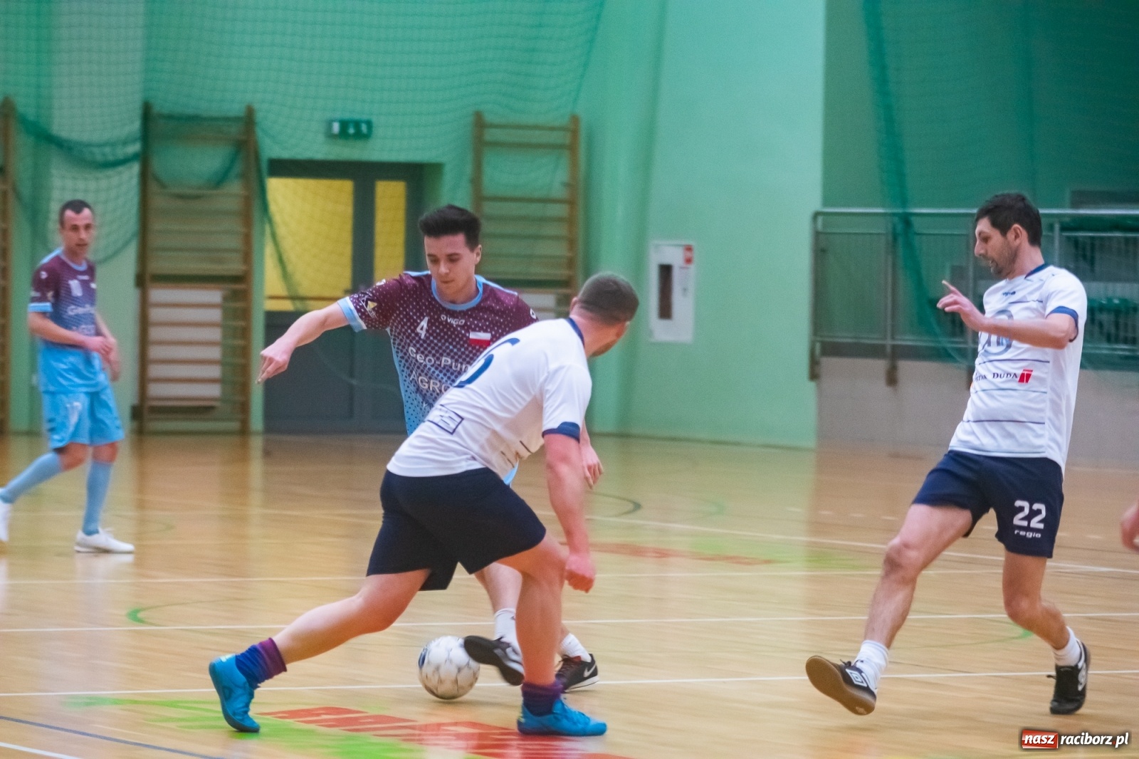 Zdjęcie w galerii na portalu naszraciborz.pl: HLPN. Bruks Team poległ w starciu z Geo-Punkt [FOTO i WIDEO] wiadomości z regionu