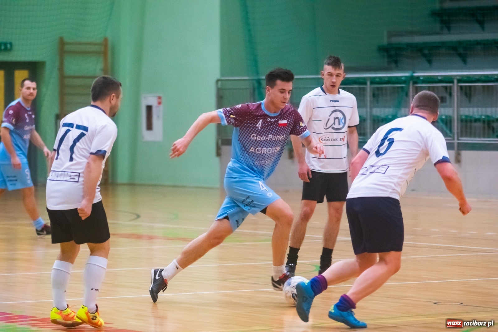 Zdjęcie w galerii na portalu naszraciborz.pl: HLPN. Bruks Team poległ w starciu z Geo-Punkt [FOTO i WIDEO] wiadomości z regionu