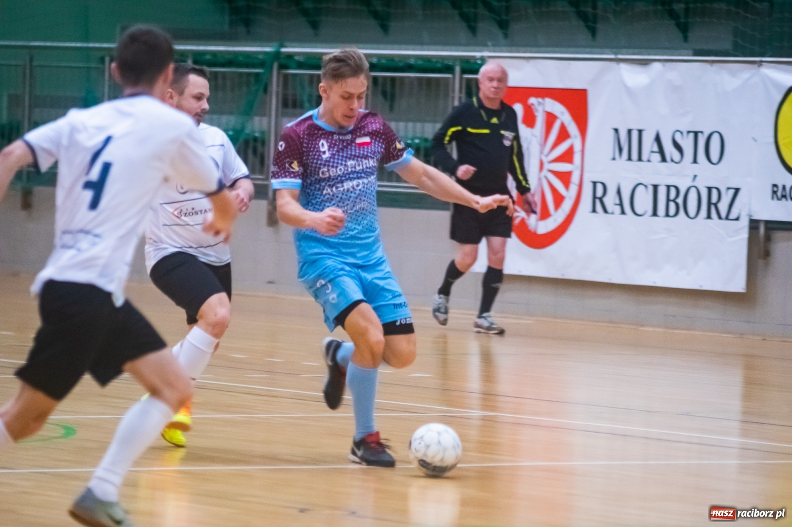 Zdjęcie w galerii na portalu naszraciborz.pl: HLPN. Bruks Team poległ w starciu z Geo-Punkt [FOTO i WIDEO] wiadomości z regionu