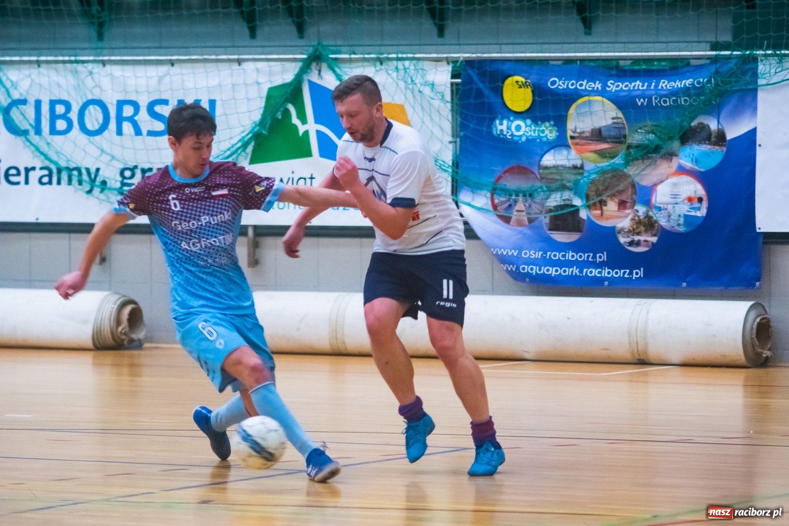 Zdjęcie w galerii na portalu naszraciborz.pl: HLPN. Bruks Team poległ w starciu z Geo-Punkt [FOTO i WIDEO] wiadomości z regionu