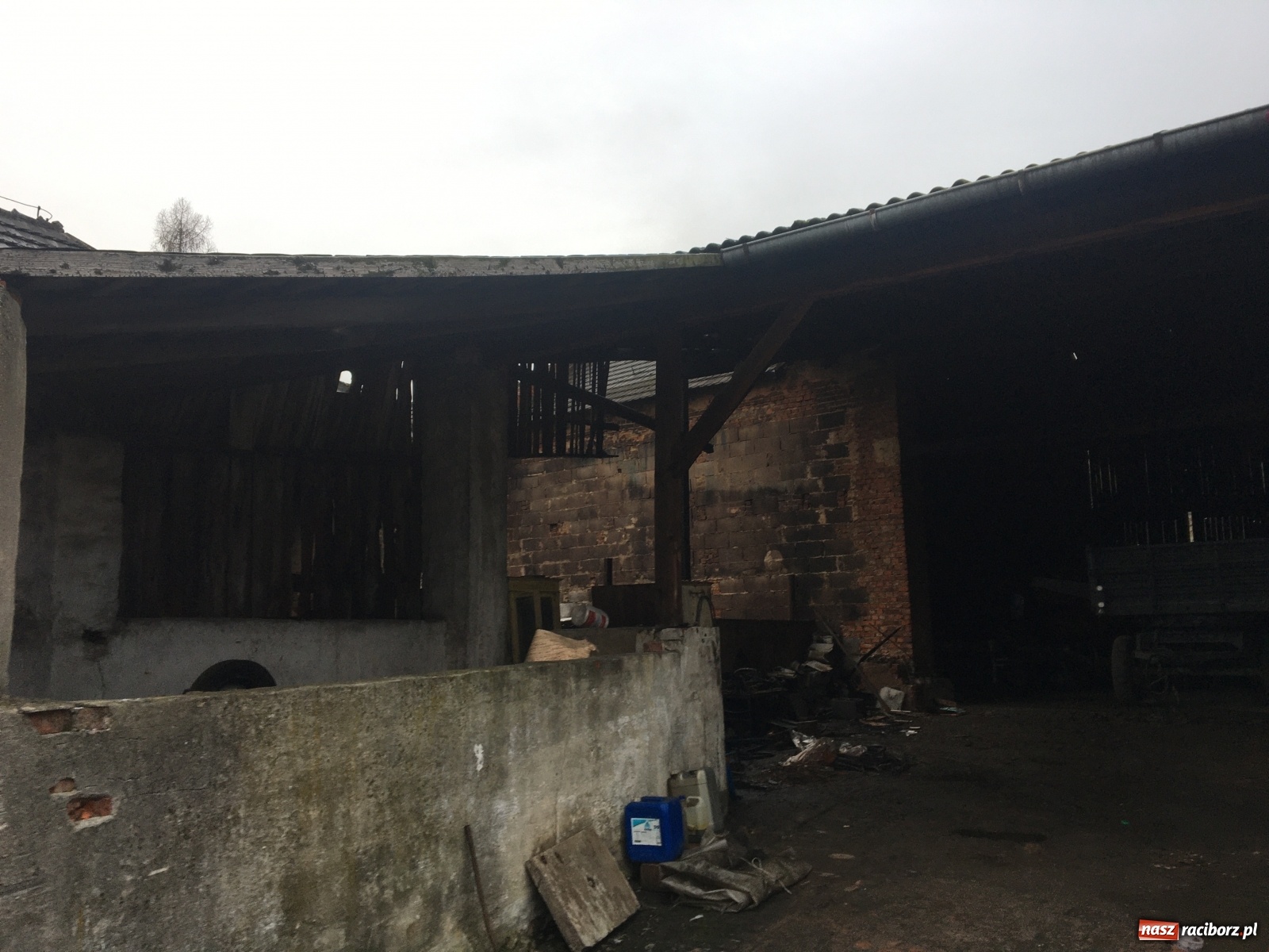 Zdjęcie w galerii na portalu naszraciborz.pl: Nocny pożar w Krzanowicach [FOTO] wiadomości z regionu