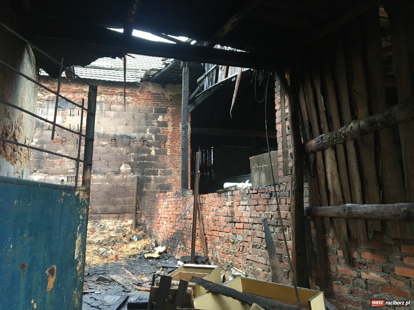 Zdjęcie w galerii na portalu naszraciborz.pl: Nocny pożar w Krzanowicach [FOTO] wiadomości z regionu