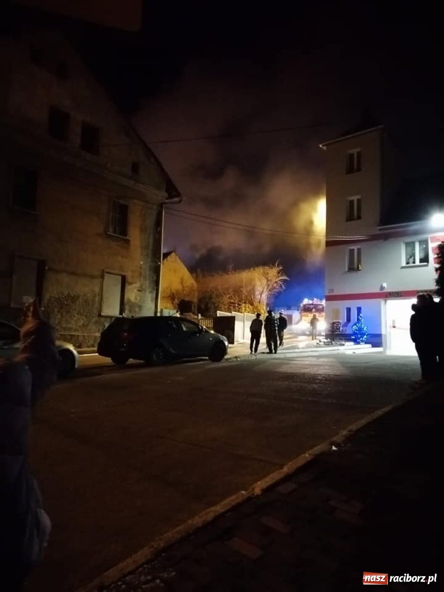 Zdjęcie w galerii na portalu naszraciborz.pl: Nocny pożar w Krzanowicach [FOTO] wiadomości z regionu