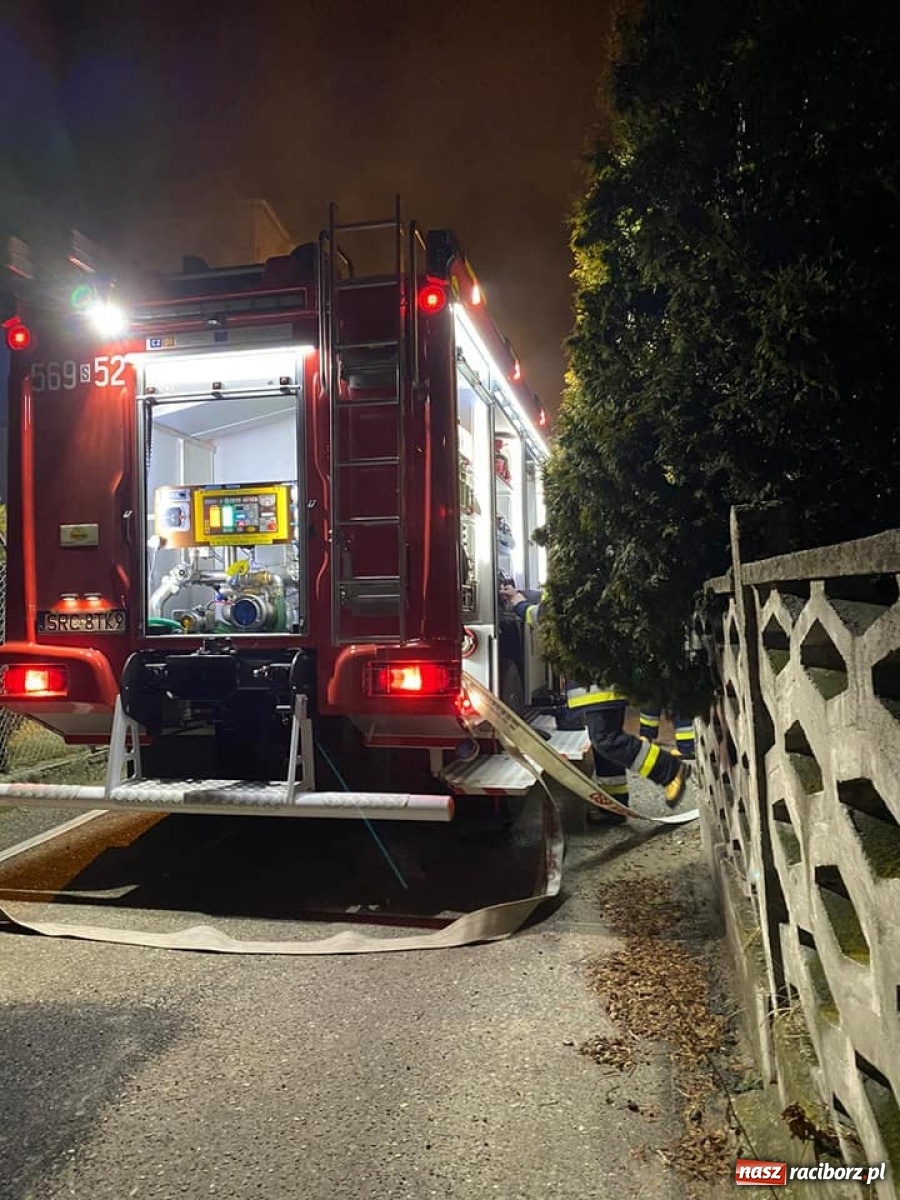 Zdjęcie w galerii na portalu naszraciborz.pl: Nocny pożar w Krzanowicach [FOTO] wiadomości z regionu