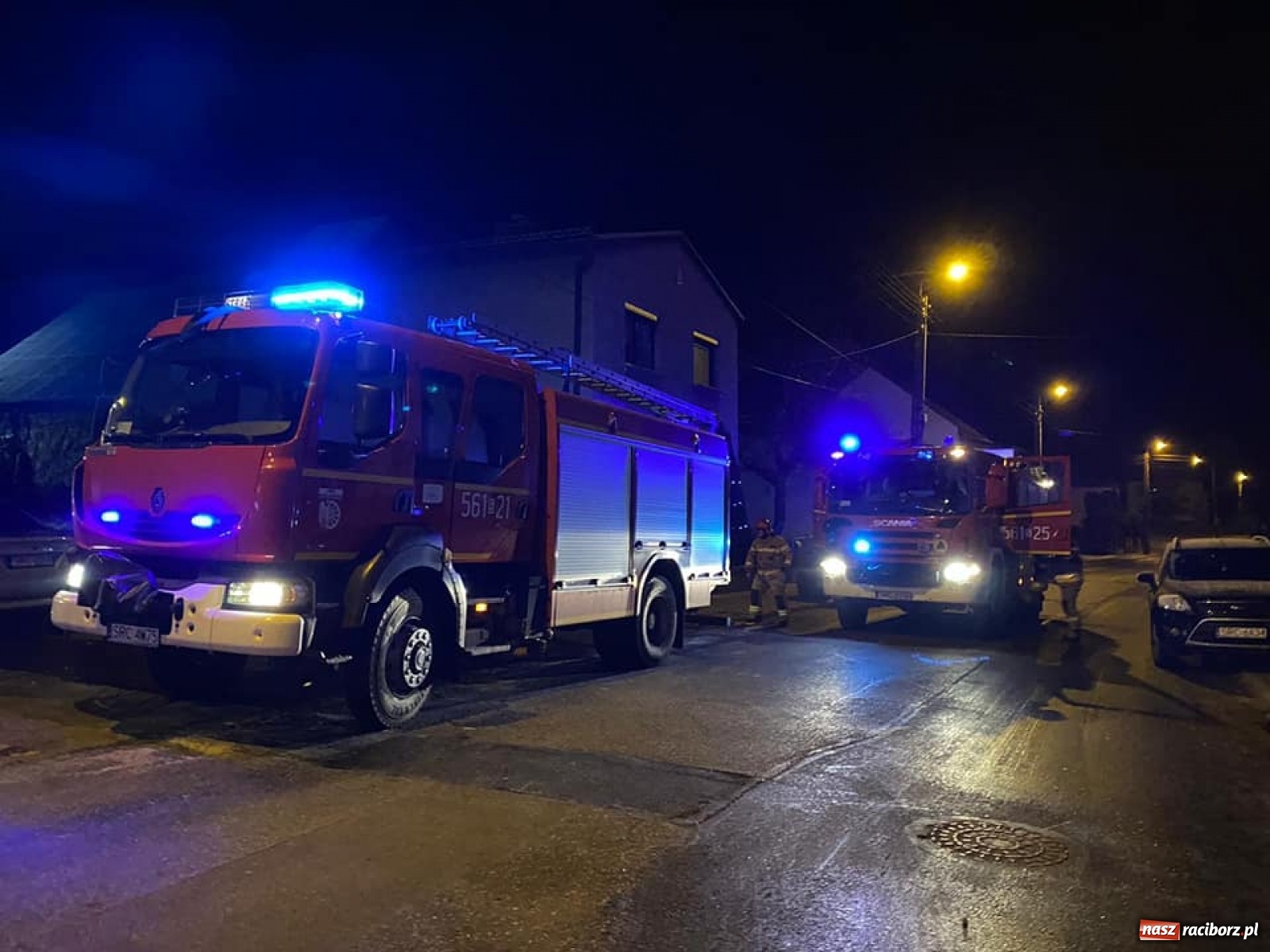 Zdjęcie w galerii na portalu naszraciborz.pl: Nocny pożar w Krzanowicach [FOTO] wiadomości z regionu