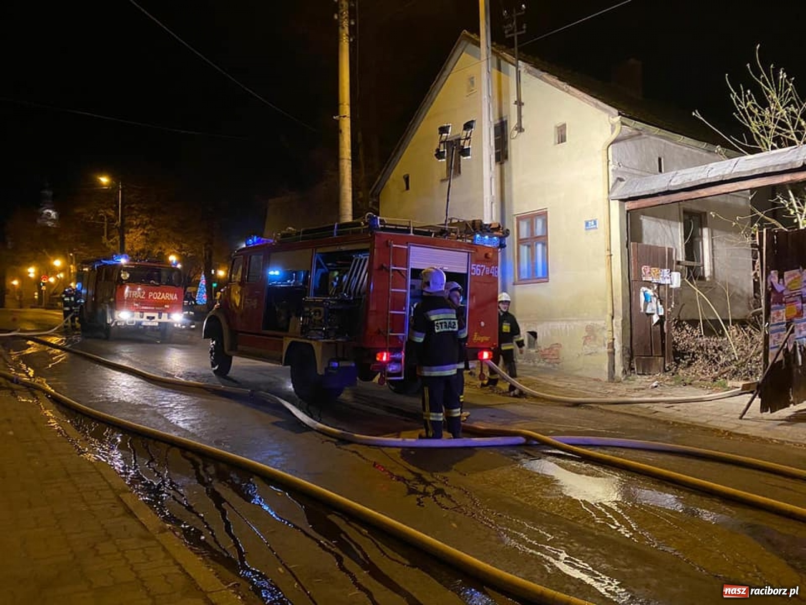 Zdjęcie w galerii na portalu naszraciborz.pl: Nocny pożar w Krzanowicach [FOTO] wiadomości z regionu