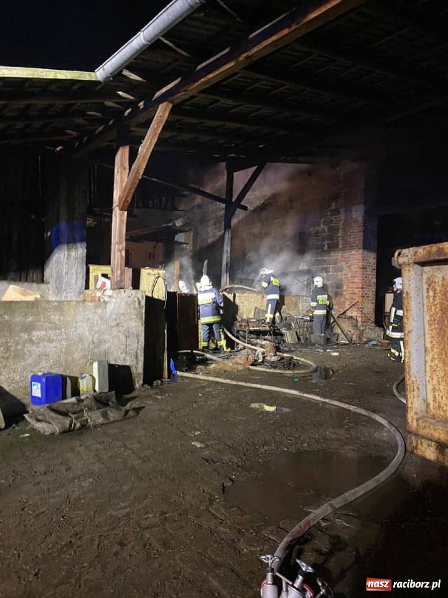 Zdjęcie w galerii na portalu naszraciborz.pl: Nocny pożar w Krzanowicach [FOTO] wiadomości z regionu