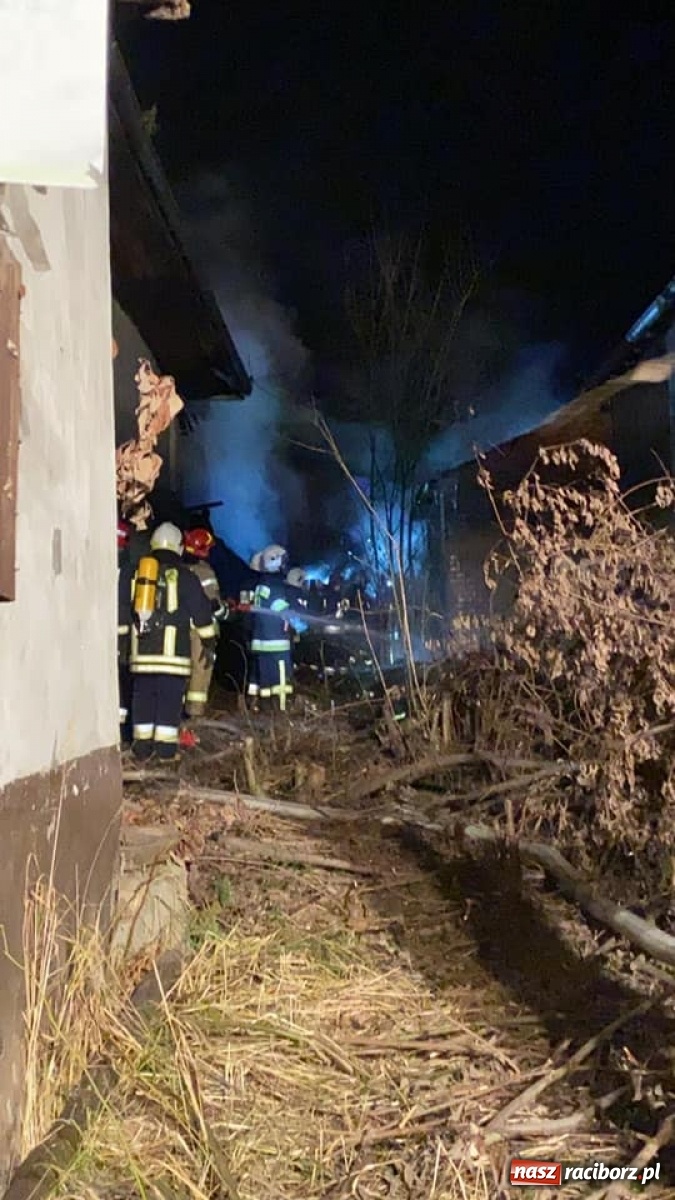 Zdjęcie w galerii na portalu naszraciborz.pl: Nocny pożar w Krzanowicach [FOTO] wiadomości z regionu