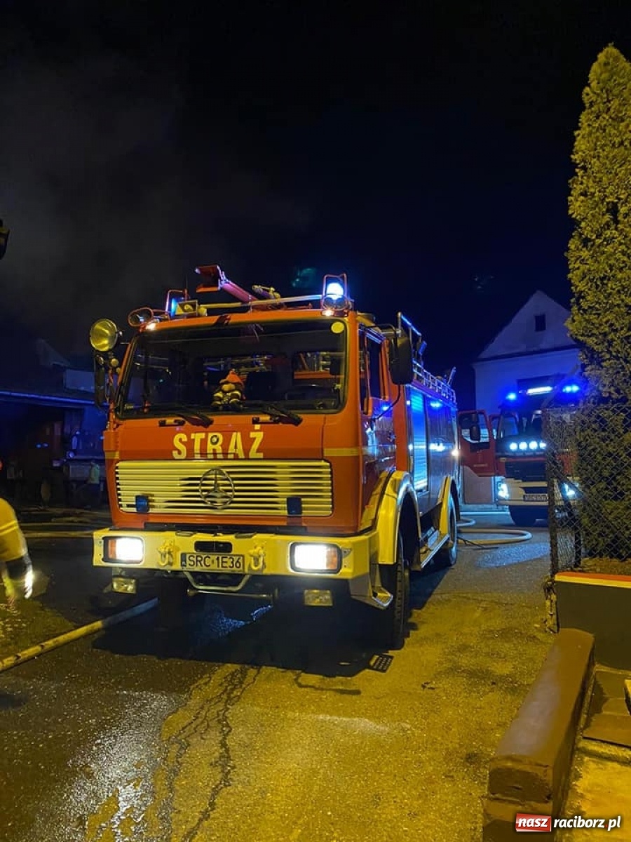 Zdjęcie w galerii na portalu naszraciborz.pl: Nocny pożar w Krzanowicach [FOTO] wiadomości z regionu