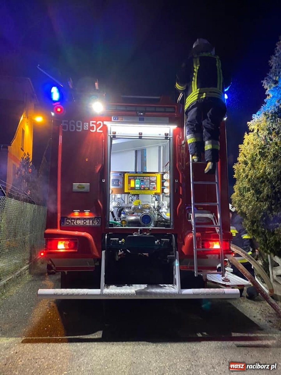 Zdjęcie w galerii na portalu naszraciborz.pl: Nocny pożar w Krzanowicach [FOTO] wiadomości z regionu