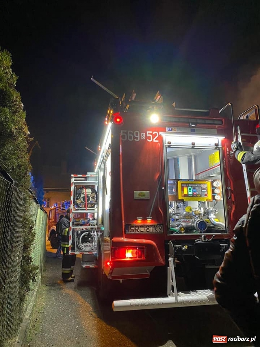 Zdjęcie w galerii na portalu naszraciborz.pl: Nocny pożar w Krzanowicach [FOTO] wiadomości z regionu