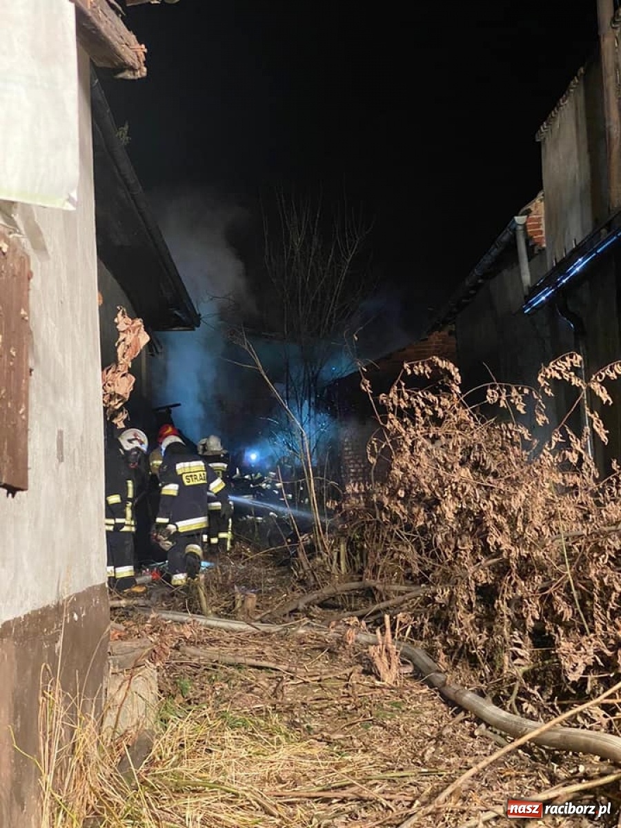 Zdjęcie w galerii na portalu naszraciborz.pl: Nocny pożar w Krzanowicach [FOTO] wiadomości z regionu