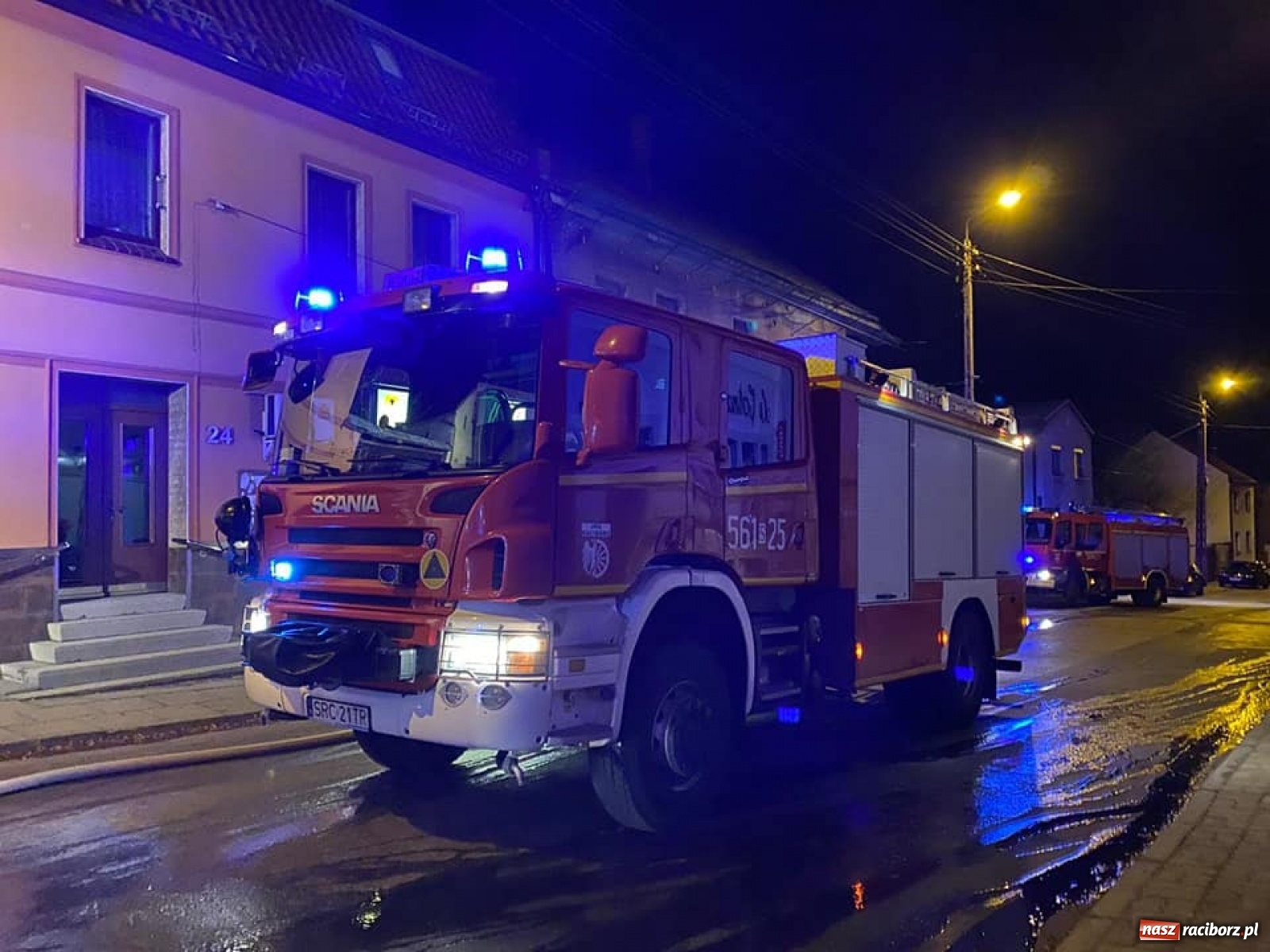 Zdjęcie w galerii na portalu naszraciborz.pl: Nocny pożar w Krzanowicach [FOTO] wiadomości z regionu