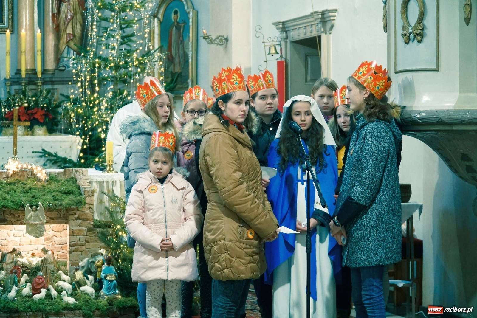 Zdjęcie w galerii na portalu naszraciborz.pl: Orszak Trzech Króli przeszedł przez Gamów [FOTO i WIDEO] wiadomości z regionu
