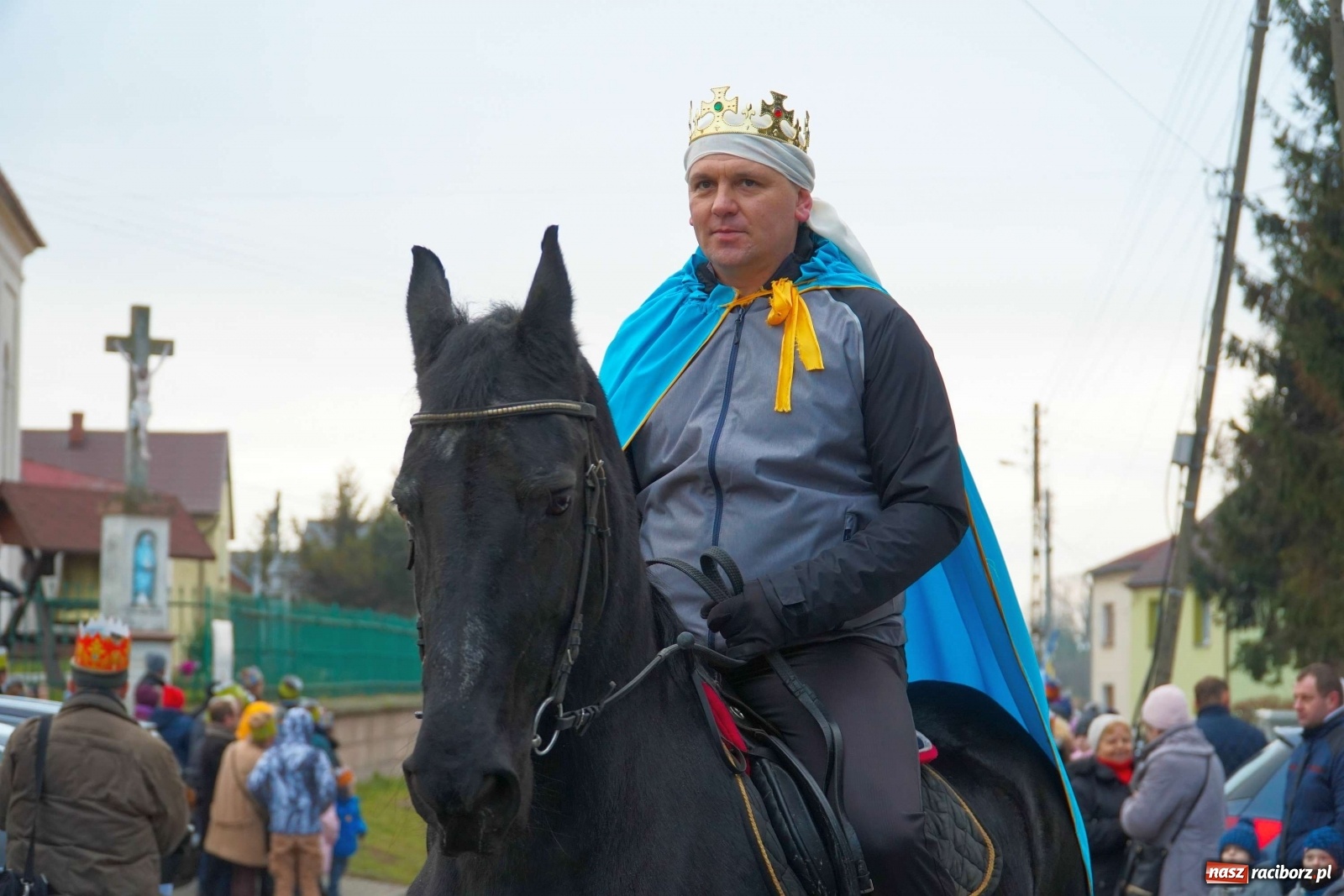 Zdjęcie w galerii na portalu naszraciborz.pl: Orszak Trzech Króli przeszedł przez Gamów [FOTO i WIDEO] wiadomości z regionu