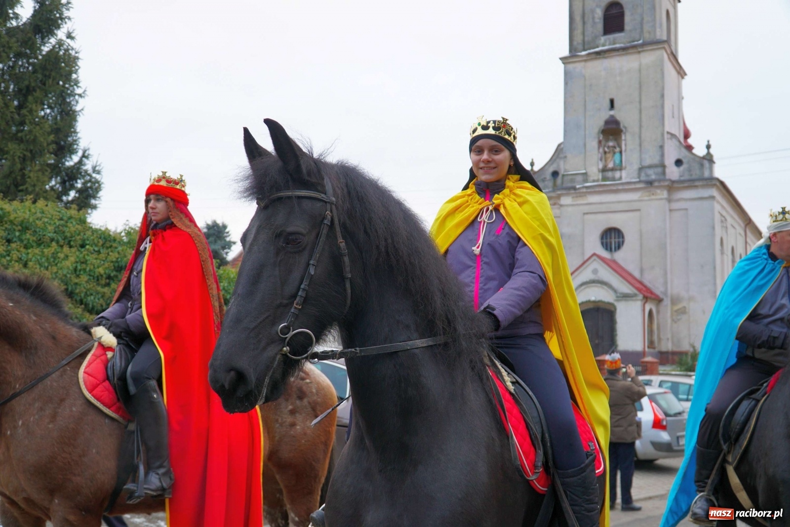 Zdjęcie w galerii na portalu naszraciborz.pl: Orszak Trzech Króli przeszedł przez Gamów [FOTO i WIDEO] wiadomości z regionu