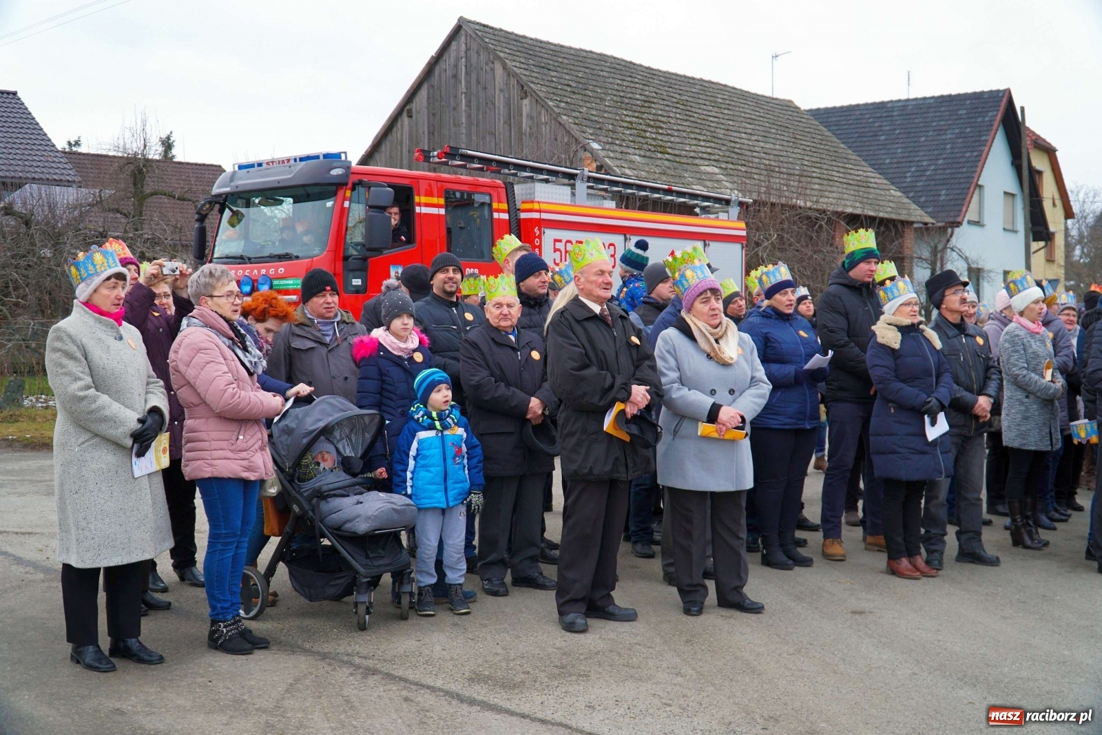 Zdjęcie w galerii na portalu naszraciborz.pl: Orszak Trzech Króli przeszedł przez Gamów [FOTO i WIDEO] wiadomości z regionu