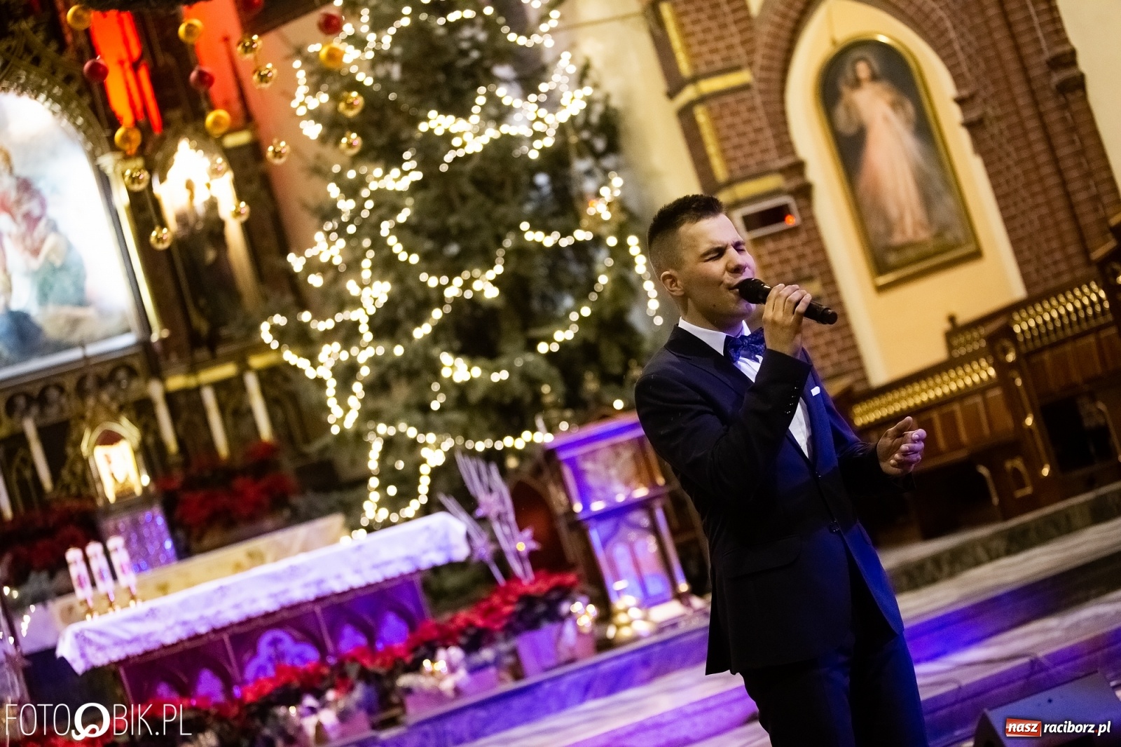Zdjęcie w galerii na portalu naszraciborz.pl: Mirażowe kolędowanie w kościele na Starej Wsi [FOTO] wiadomości z regionu