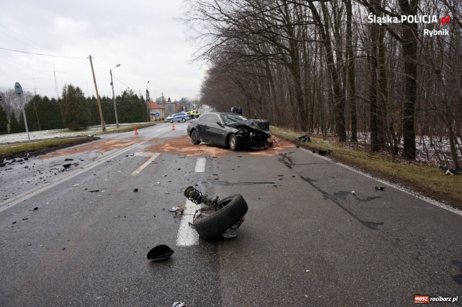 Zdjęcie w galerii na portalu naszraciborz.pl: Uczestnik wypadku na trasie Racibórz-Rybnik popełnił samobójstwo  wiadomości z regionu