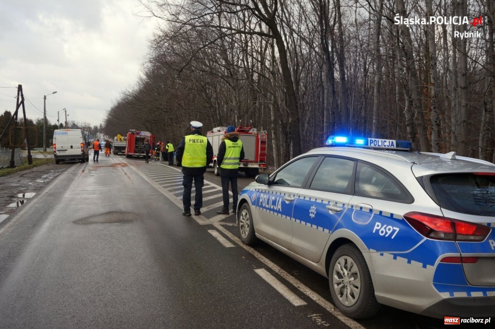Zdjęcie w galerii na portalu naszraciborz.pl: Uczestnik wypadku na trasie Racibórz-Rybnik popełnił samobójstwo  wiadomości z regionu