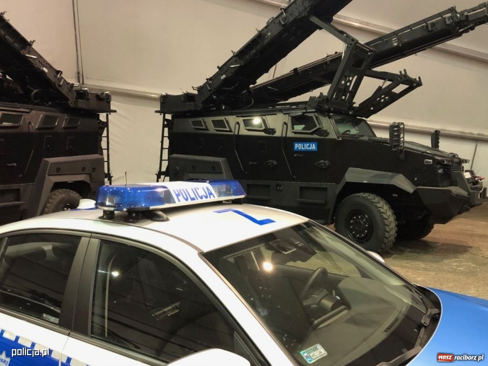 Zdjęcie w galerii na portalu naszraciborz.pl: Polska policja chwali się nowoczesnym sprzętem [FOTO i WIDEO] wiadomości z regionu