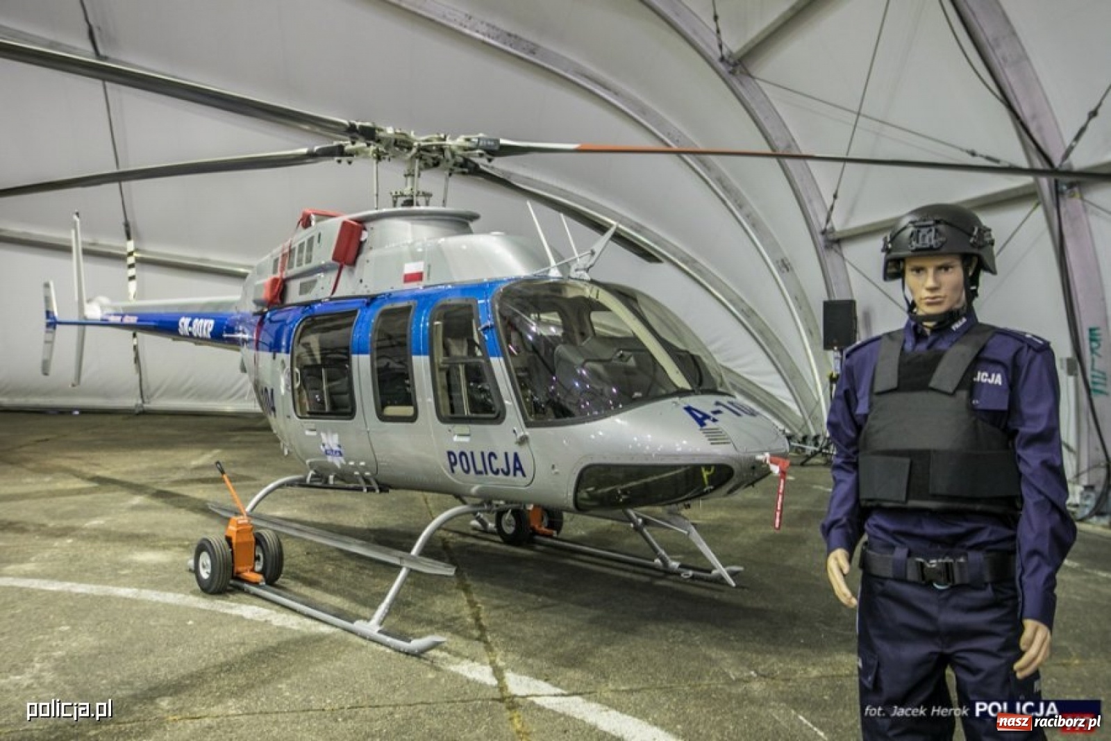 Zdjęcie w galerii na portalu naszraciborz.pl: Polska policja chwali się nowoczesnym sprzętem [FOTO i WIDEO] wiadomości z regionu