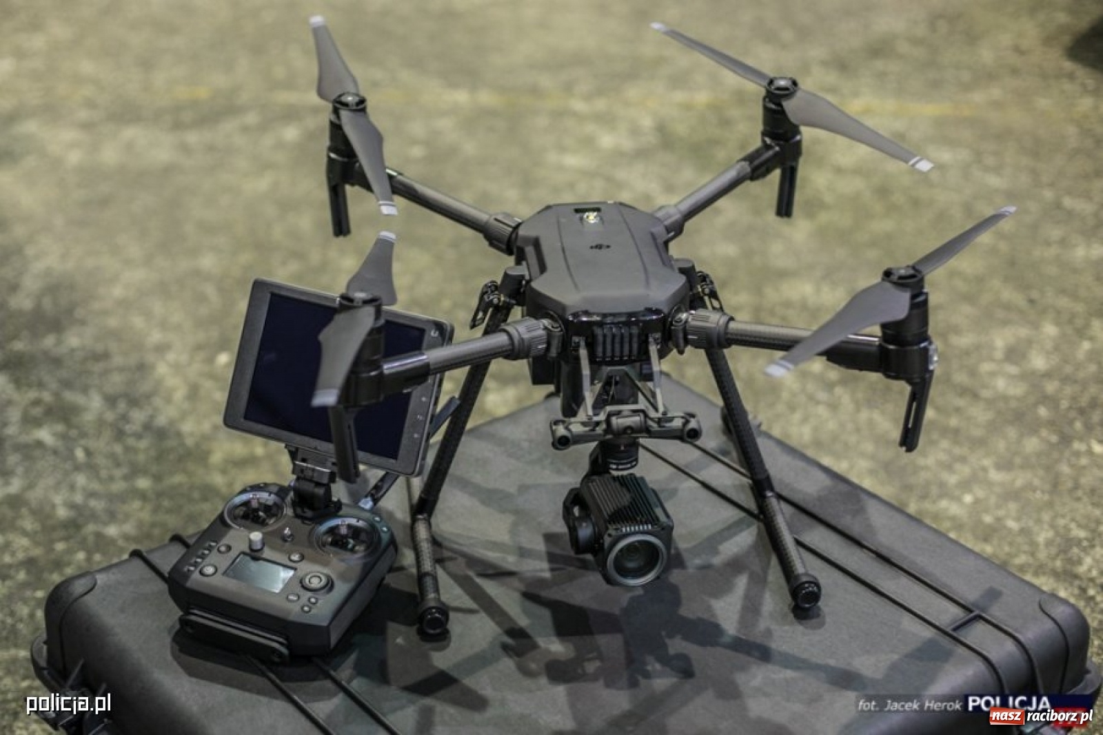 Zdjęcie w galerii na portalu naszraciborz.pl: Polska policja chwali się nowoczesnym sprzętem [FOTO i WIDEO] wiadomości z regionu