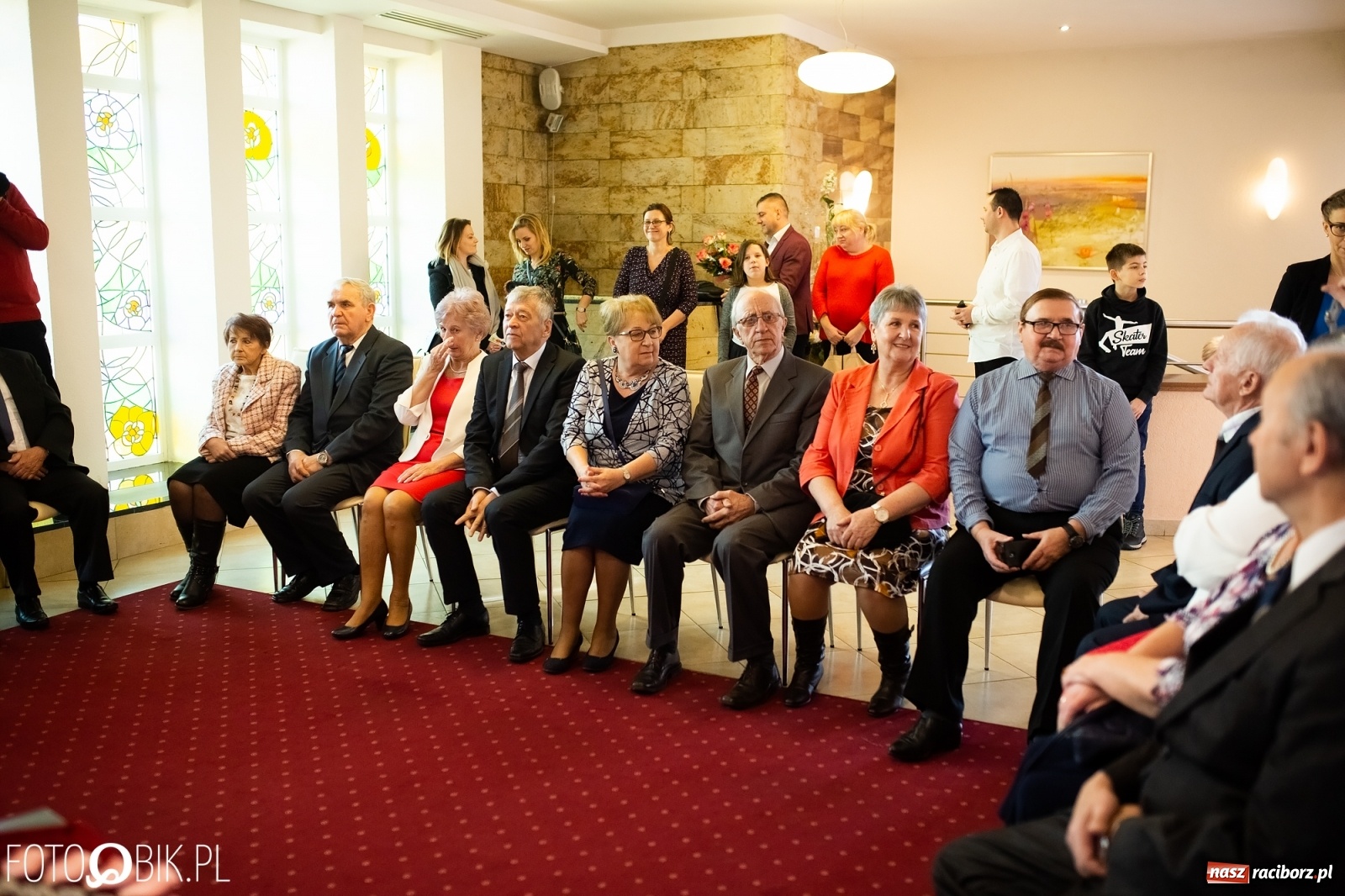 Zdjęcie w galerii na portalu naszraciborz.pl: Pół wieku razem. Złote gody w raciborskim USC [FOTO i WIDEO] wiadomości z regionu