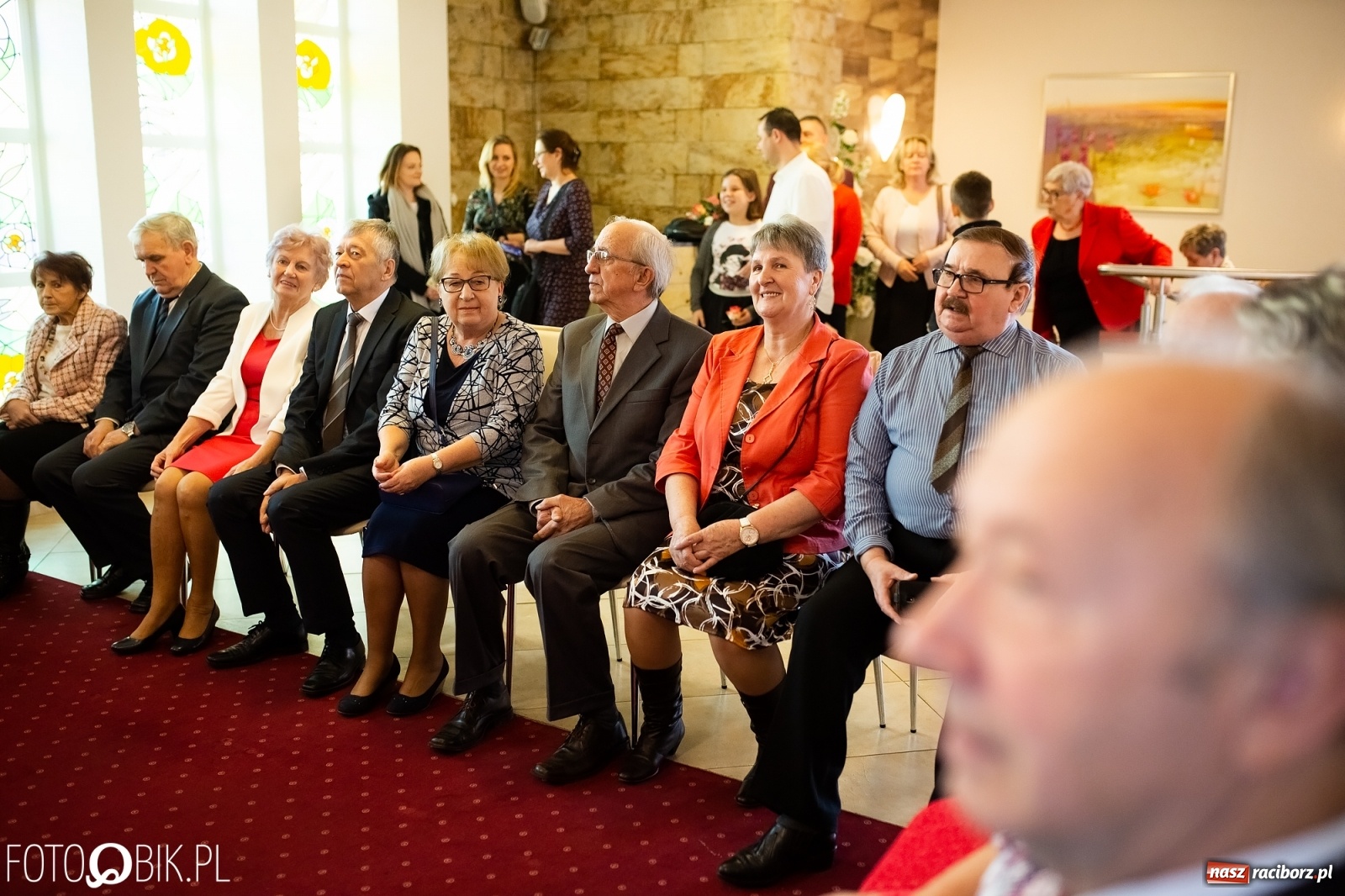 Zdjęcie w galerii na portalu naszraciborz.pl: Pół wieku razem. Złote gody w raciborskim USC [FOTO i WIDEO] wiadomości z regionu