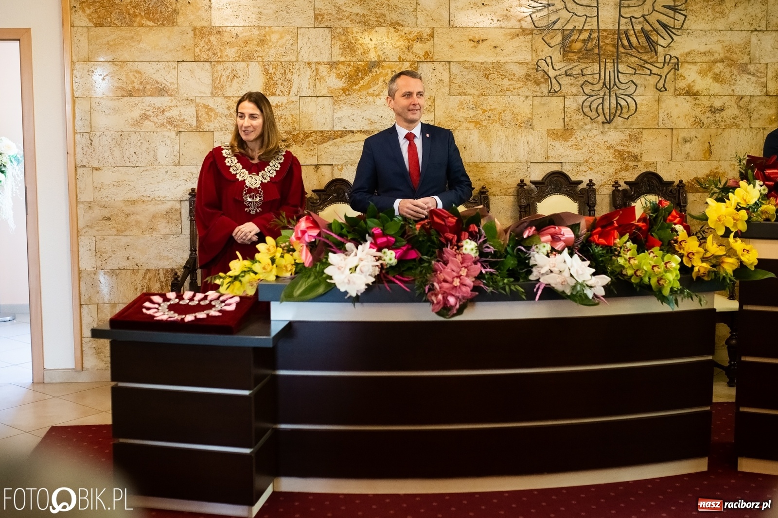 Zdjęcie w galerii na portalu naszraciborz.pl: Pół wieku razem. Złote gody w raciborskim USC [FOTO i WIDEO] wiadomości z regionu