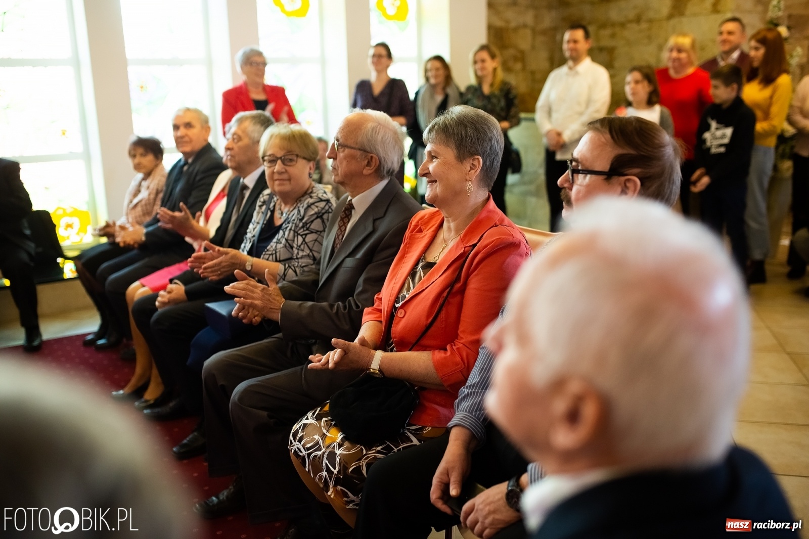 Zdjęcie w galerii na portalu naszraciborz.pl: Pół wieku razem. Złote gody w raciborskim USC [FOTO i WIDEO] wiadomości z regionu