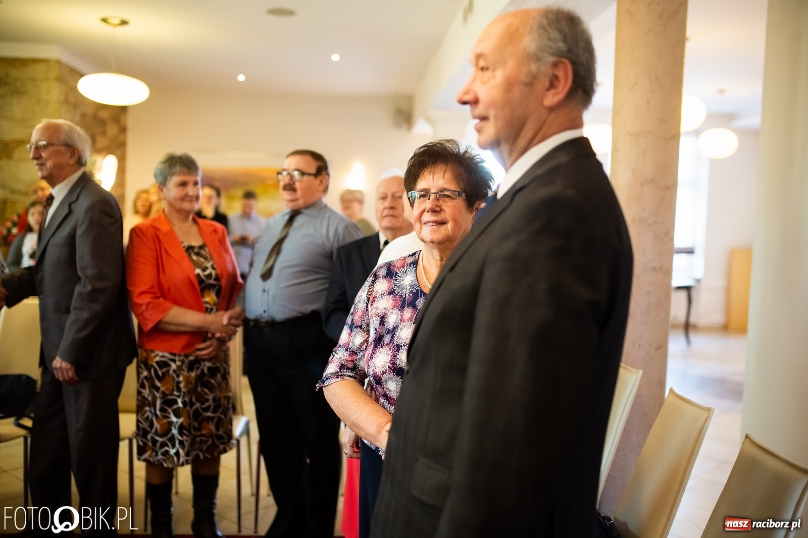 Zdjęcie w galerii na portalu naszraciborz.pl: Pół wieku razem. Złote gody w raciborskim USC [FOTO i WIDEO] wiadomości z regionu