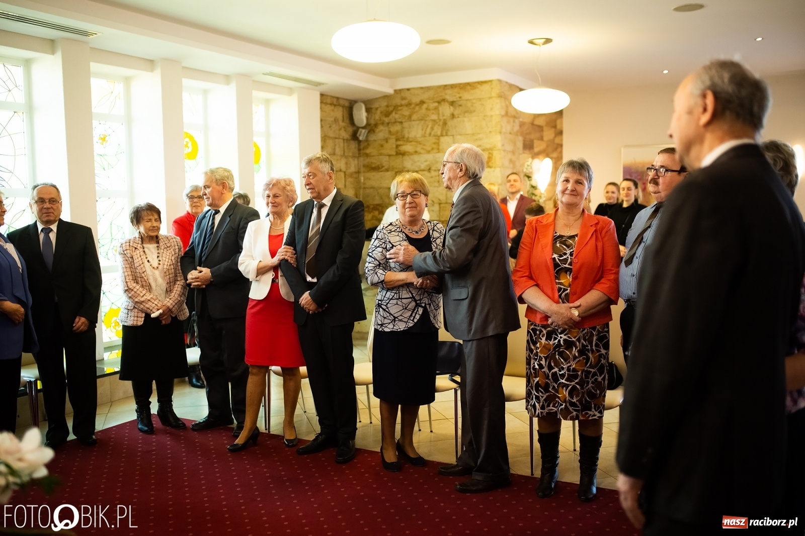 Zdjęcie w galerii na portalu naszraciborz.pl: Pół wieku razem. Złote gody w raciborskim USC [FOTO i WIDEO] wiadomości z regionu