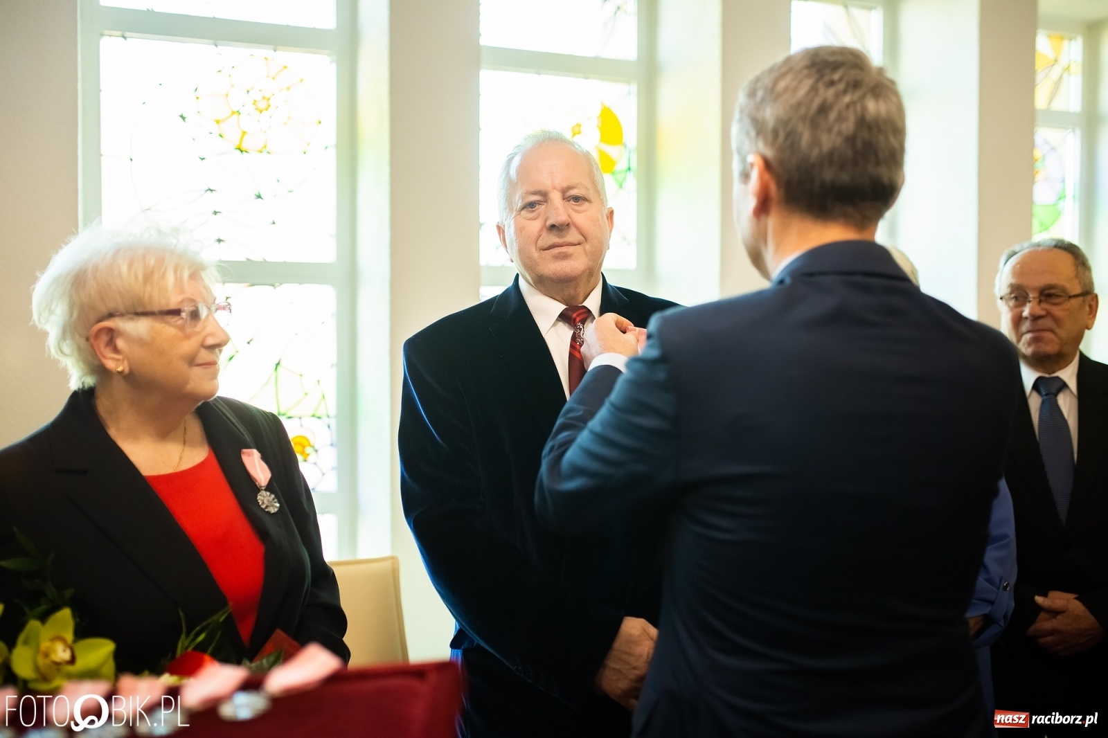 Zdjęcie w galerii na portalu naszraciborz.pl: Pół wieku razem. Złote gody w raciborskim USC [FOTO i WIDEO] wiadomości z regionu