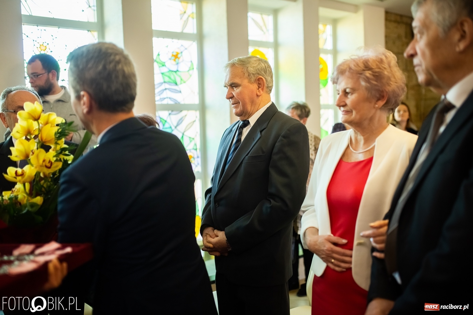 Zdjęcie w galerii na portalu naszraciborz.pl: Pół wieku razem. Złote gody w raciborskim USC [FOTO i WIDEO] wiadomości z regionu