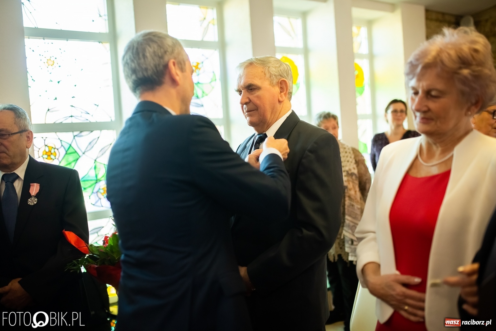 Zdjęcie w galerii na portalu naszraciborz.pl: Pół wieku razem. Złote gody w raciborskim USC [FOTO i WIDEO] wiadomości z regionu
