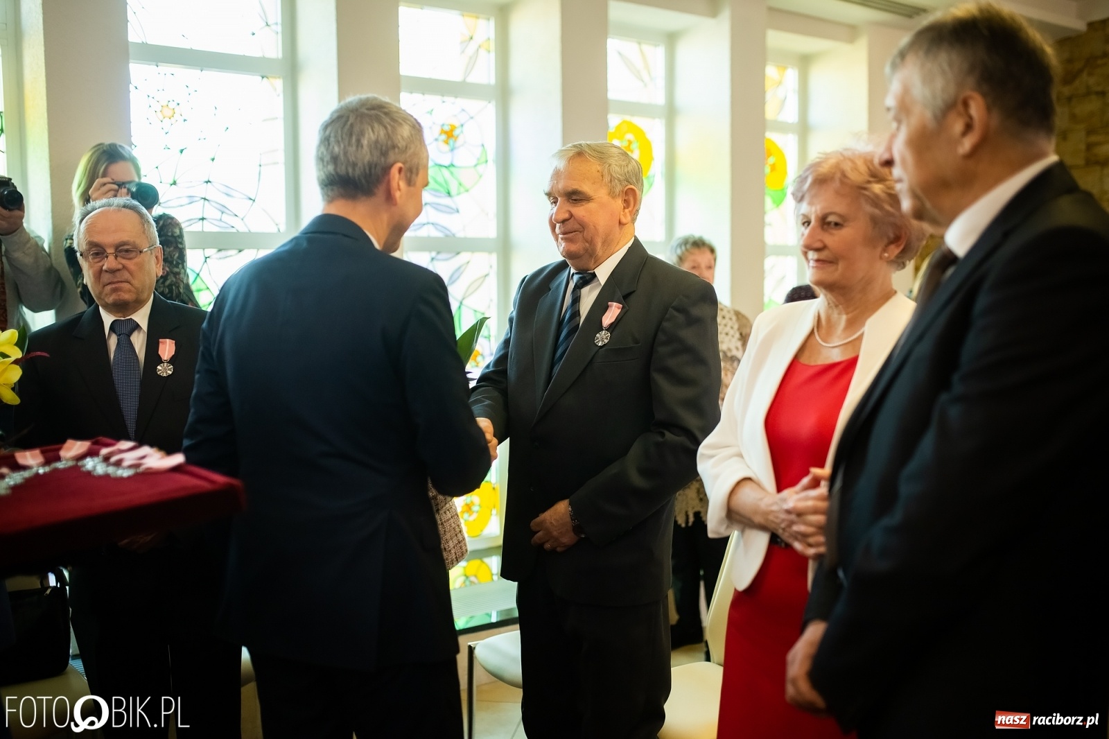 Zdjęcie w galerii na portalu naszraciborz.pl: Pół wieku razem. Złote gody w raciborskim USC [FOTO i WIDEO] wiadomości z regionu
