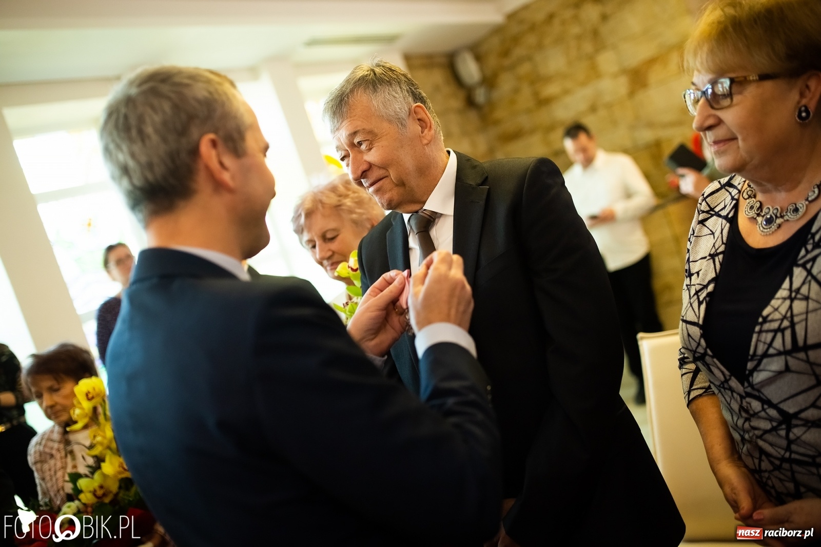 Zdjęcie w galerii na portalu naszraciborz.pl: Pół wieku razem. Złote gody w raciborskim USC [FOTO i WIDEO] wiadomości z regionu