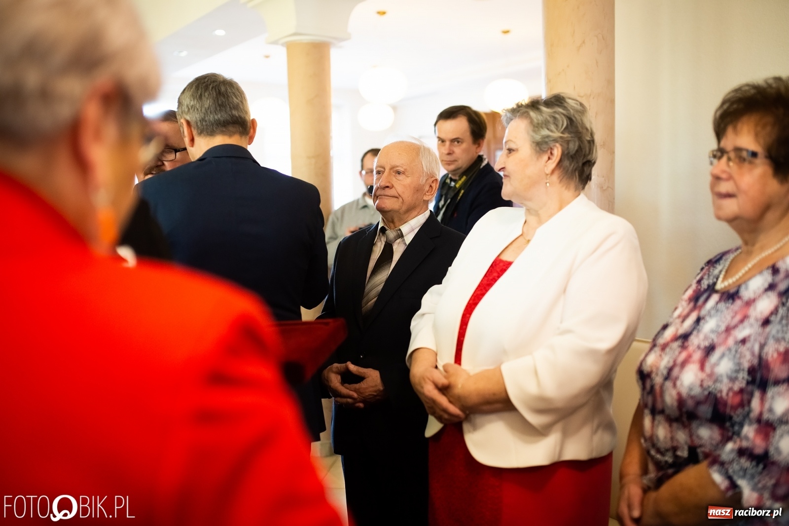 Zdjęcie w galerii na portalu naszraciborz.pl: Pół wieku razem. Złote gody w raciborskim USC [FOTO i WIDEO] wiadomości z regionu