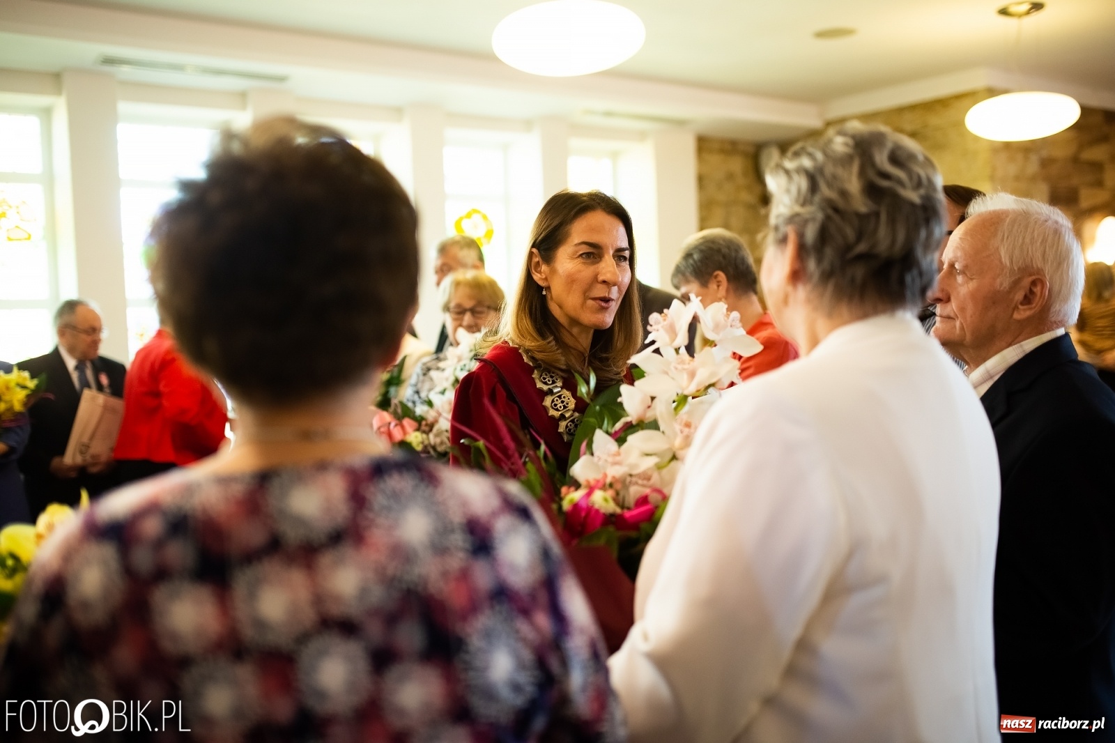Zdjęcie w galerii na portalu naszraciborz.pl: Pół wieku razem. Złote gody w raciborskim USC [FOTO i WIDEO] wiadomości z regionu