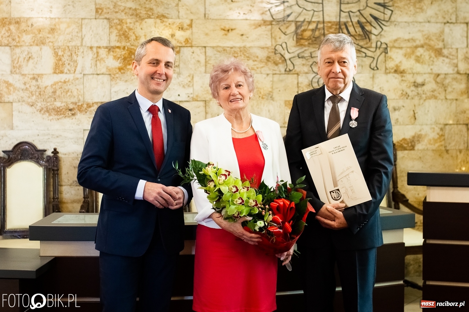 Zdjęcie w galerii na portalu naszraciborz.pl: Pół wieku razem. Złote gody w raciborskim USC [FOTO i WIDEO] wiadomości z regionu